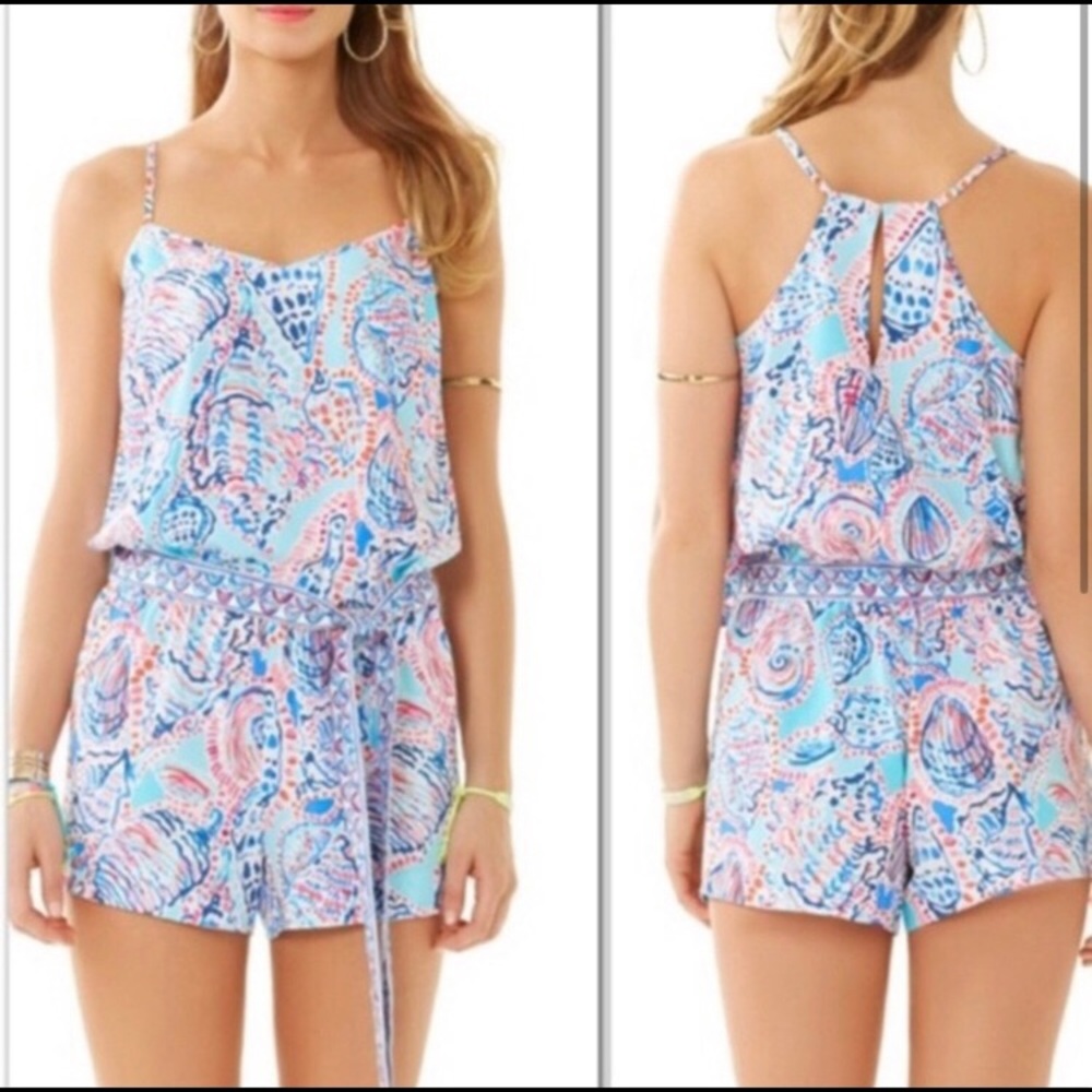 Lilly Pulitzer “Shell Me About It” Romper